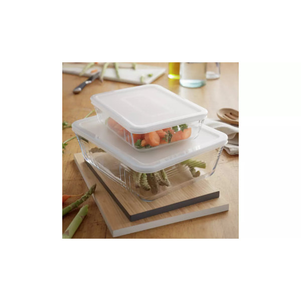 Belfry Kitchen Eastbourne Pyrex 2 Container Food Storage Set Wayfair